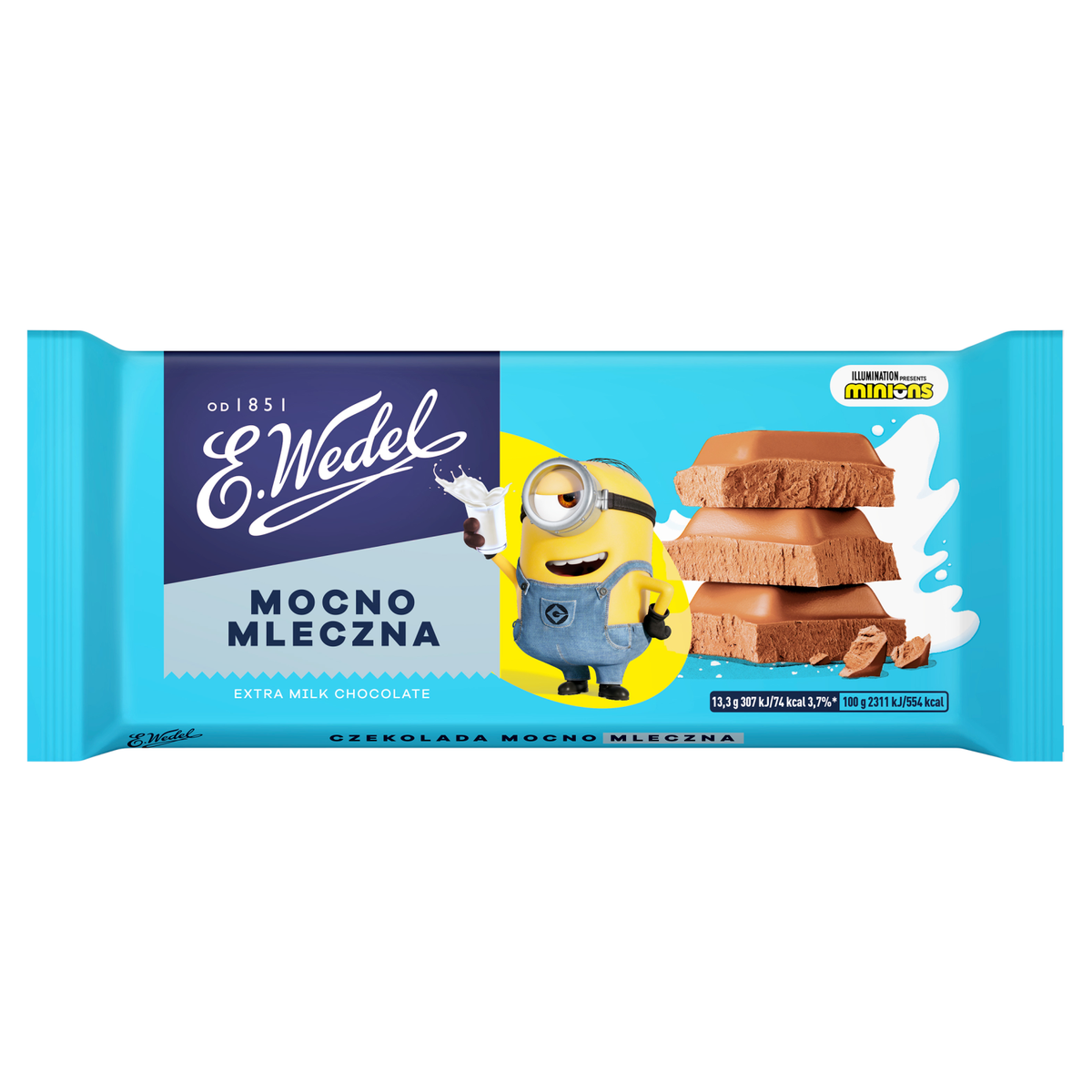 Kräftige Milchschokolade E. Wedel 80g