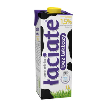 UHT-Milch 1,5 % Laciate ohne Laktose Mlekpol 1l