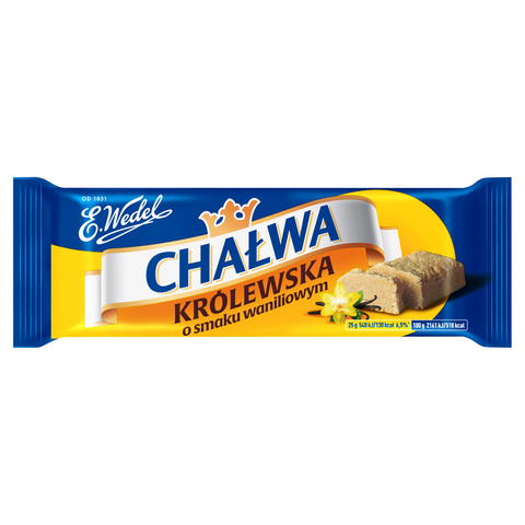 Königliche Vanille-Halva E. Wedel 50g