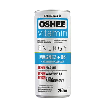 Oshee Vitamin Energy Magnesium+B6 250ml