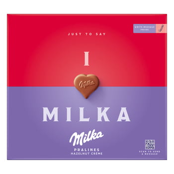 Pralinen I love Milka Haselnüsse Mondelez 110g