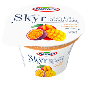 Skyr-Joghurt mit Mango und Passionsfrucht Piatnica 150g