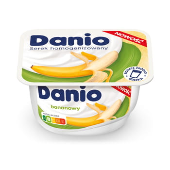 Danio homogenisierter Bananenkäse 130g