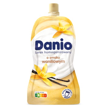 Danio-Frischkäse-Vanille-Beutel 120g