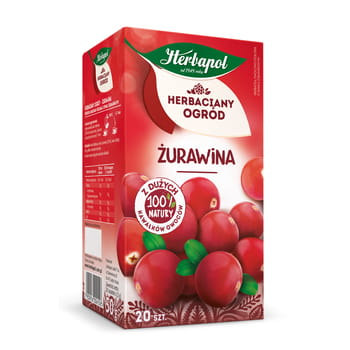 Teegarten Cranberry Herbapol 20 Beutel 50g