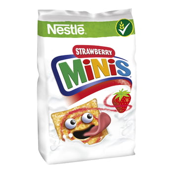 Frühstückscerealien Erdbeer Minis Nestle 250g