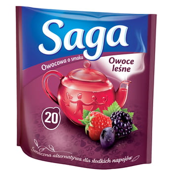 Früchtetee Waldfrüchte Saga 20 Beutel 1,7g