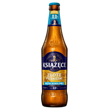 Książęce Złote Pszeniczne alkoholfreies Bier 0,0 % Flasche 500 ml