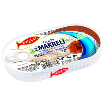 Makrelenfilets in Graal-Pfeffersauce 170g