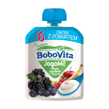 BoboVita JogoMi! Joghurt mit Blaubeeren und Banane nach 6 Monaten 80g