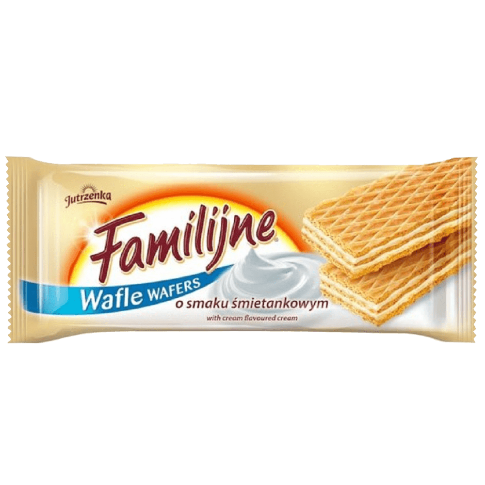 Jutrzenka-Familien-Waffeln mit Sahnegeschmack, 180 g