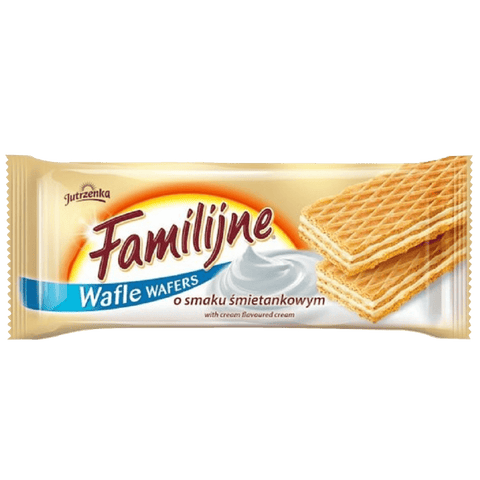 Jutrzenka-Familien-Waffeln mit Sahnegeschmack, 180 g