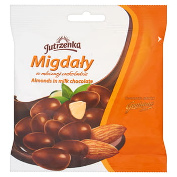 Mandeln in Milchschokolade Jutrzenka 80g