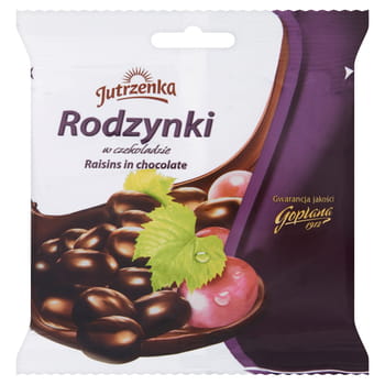 Rosinen in Schokolade Jutrzenka 80g