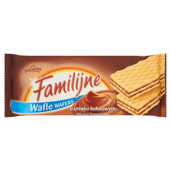 Familienwaffeln mit Kakaogeschmack 180g