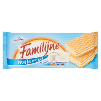 Familienwaffeln mit Kokosgeschmack 180g