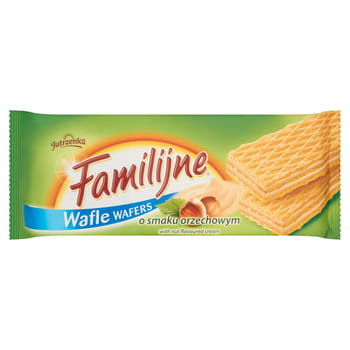 Familienwaffeln mit Nussgeschmack 180g