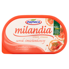 Milandia-Frischkäse mit Piatnica-Lachs 135g