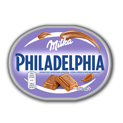 Philadelphia-Käse mit Milka 175g