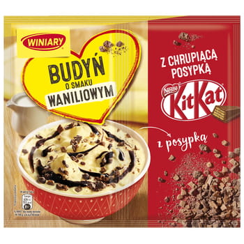 Vanillepudding mit Streuseln KitKat Winiary 65g (35g+30g)