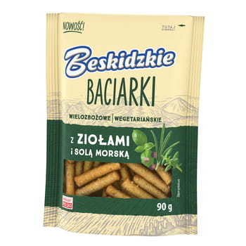 Baciarki mit Kräutern und Beskidzkie-Meersalz 90g