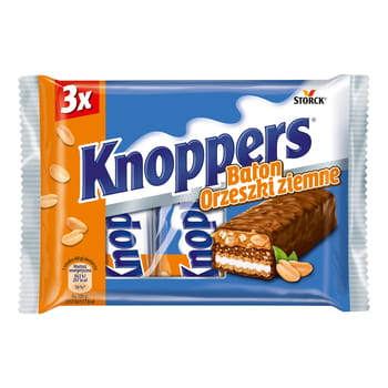 Knoppers Erdnussriegel 3x40g