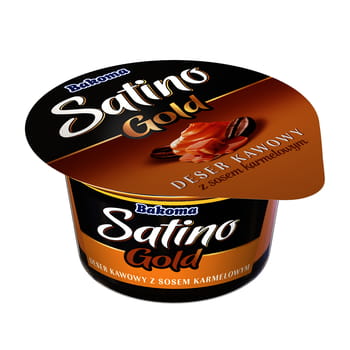 Satino Gold Kaffeedessert mit Karamellsauce 140g