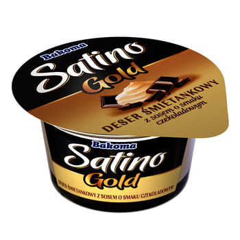 Satino Gold Sahnedessert mit Schokoladensauce 135g