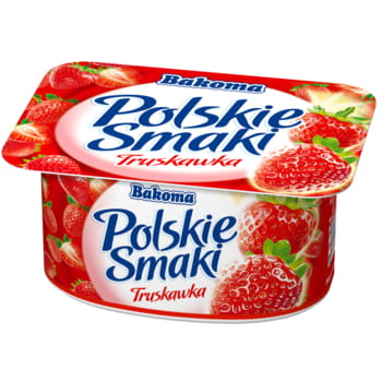 Polskie Smaki Joghurtdessert mit Erdbeeren 120g