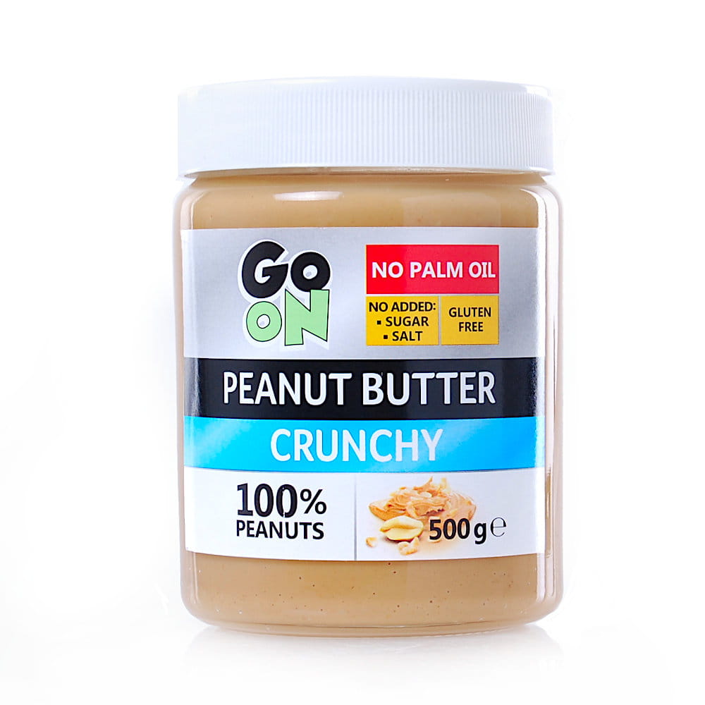 Erdnussbutter Crunchy GO ON Sante 500g