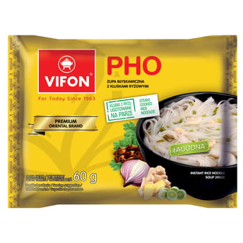 Vietnamesische Suppe PHO mit Reisnudeln Vifon Premium 60g