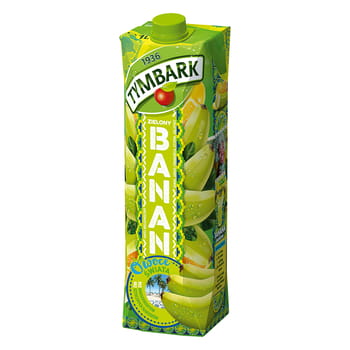 Trinken Sie Fruits of the World grüne Banane Tymbark 1l