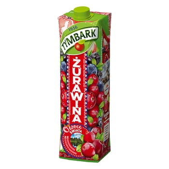 Trinken Sie Fruits of the World Cranberry Tymbark 1l