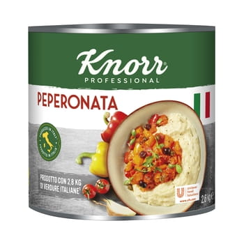 Peperonata (geschnittene bunte Paprika in Tomatensauce) Knorr 2,6kg