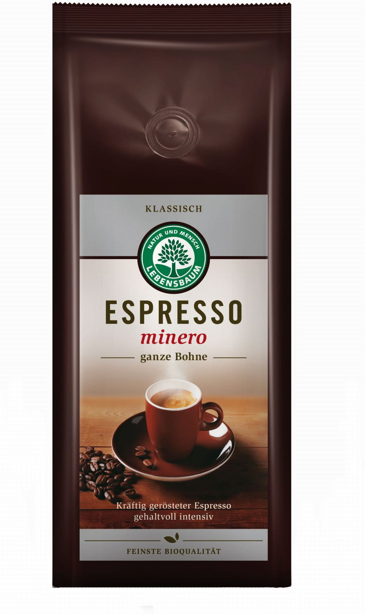 Arabica / Robusta Kaffeebohnen BIO 250 g - LEBENSBAUM