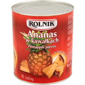 Ananasstücke Farmer 3,1l