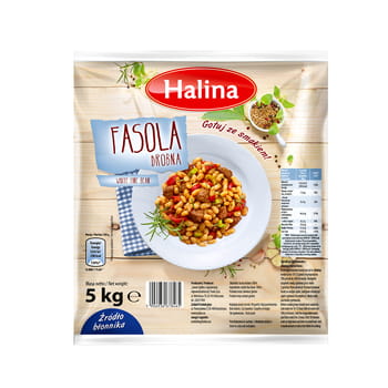 Kleine weiße Bohnen Halina 5kg