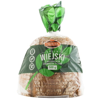 Landbrot mit natürlichem Roggensauerteig Oskroba 500g