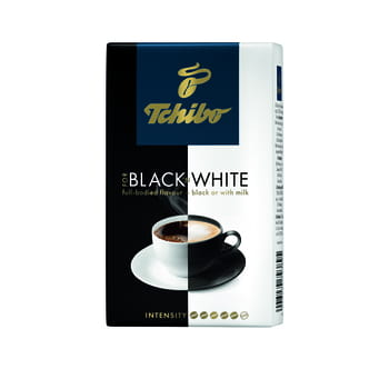 Gemahlener Kaffee Black & White Tchibo 500g