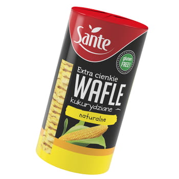 Maiswaffeln extra dünn Sante 120g