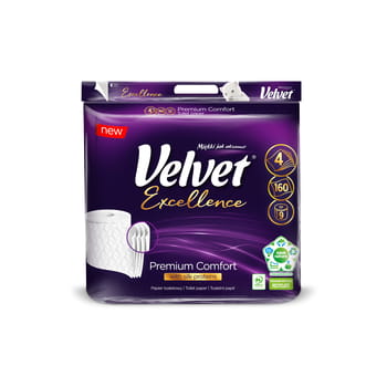 Velvet Excellence Premium Comfort Toilettenpapier 9 Rollen