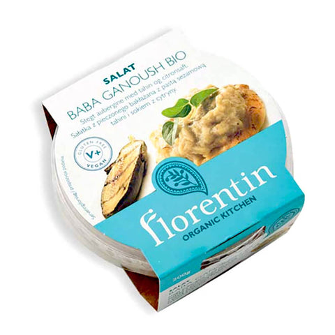 Nudeln mit gebackenen Auberginen und Tahini (Baba Ganoush) glutenfrei BIO 200 g - FLORENTIN