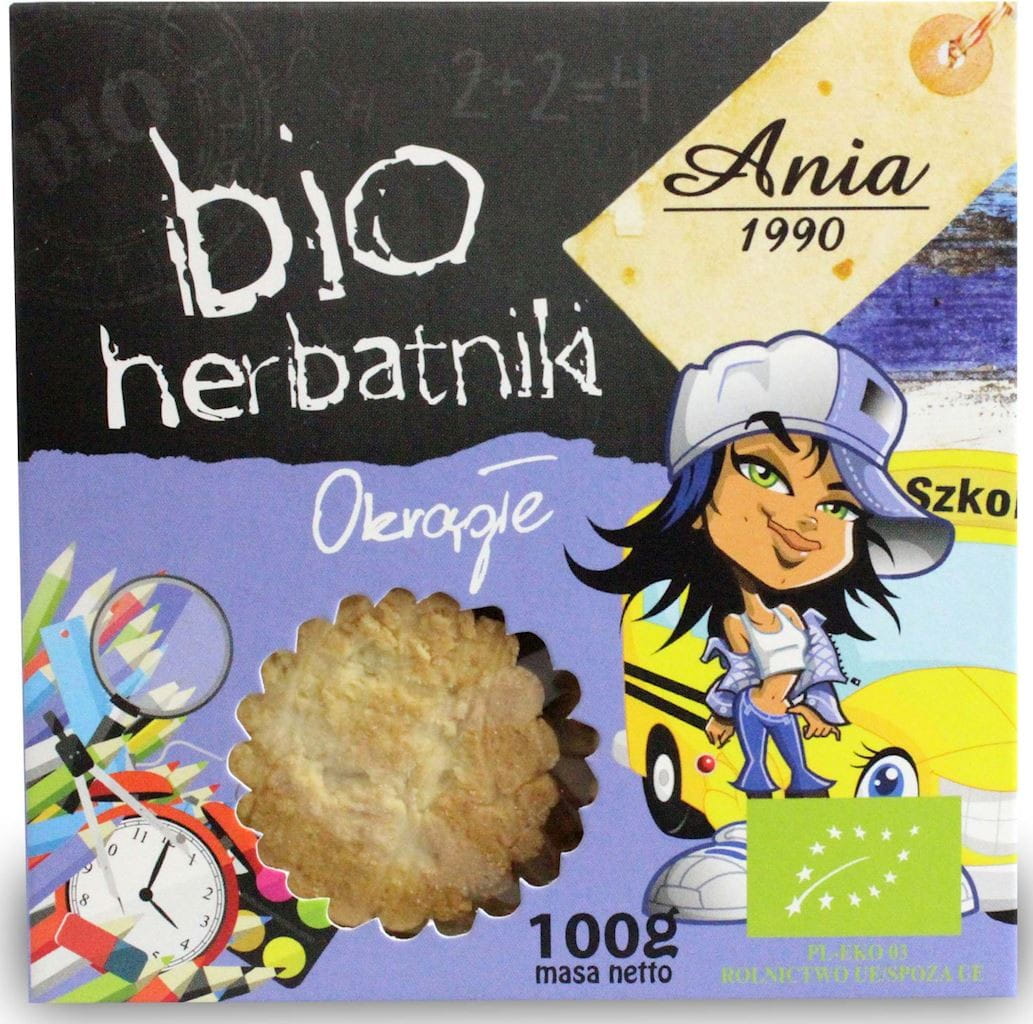 BIO runde Kekse 100 g - BIO ANIA