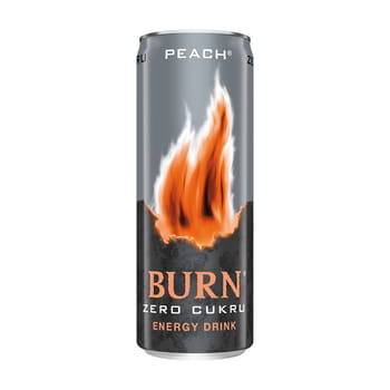 Burn Energy Drink Peach Zero Sugar 12x250ml