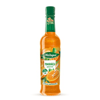 Orangensirup mit Vit. C, D, B6 und Zink Herbapol 8x420ml