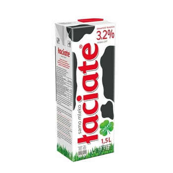 UHT-Milch 3,2% Łaciate 8x1,5l