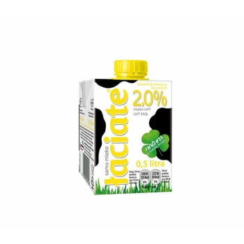 UHT-Milch 2% Łaciate 8x500ml