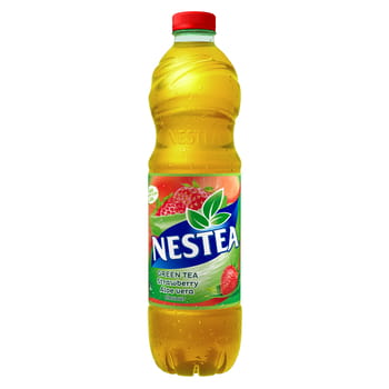 Nestea Green Tea Getränk mit Erdbeergeschmack und Zusatz von Aloe Vera 6x1,5l