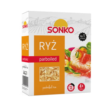 Sonko Parboiled-Reis 4x100g