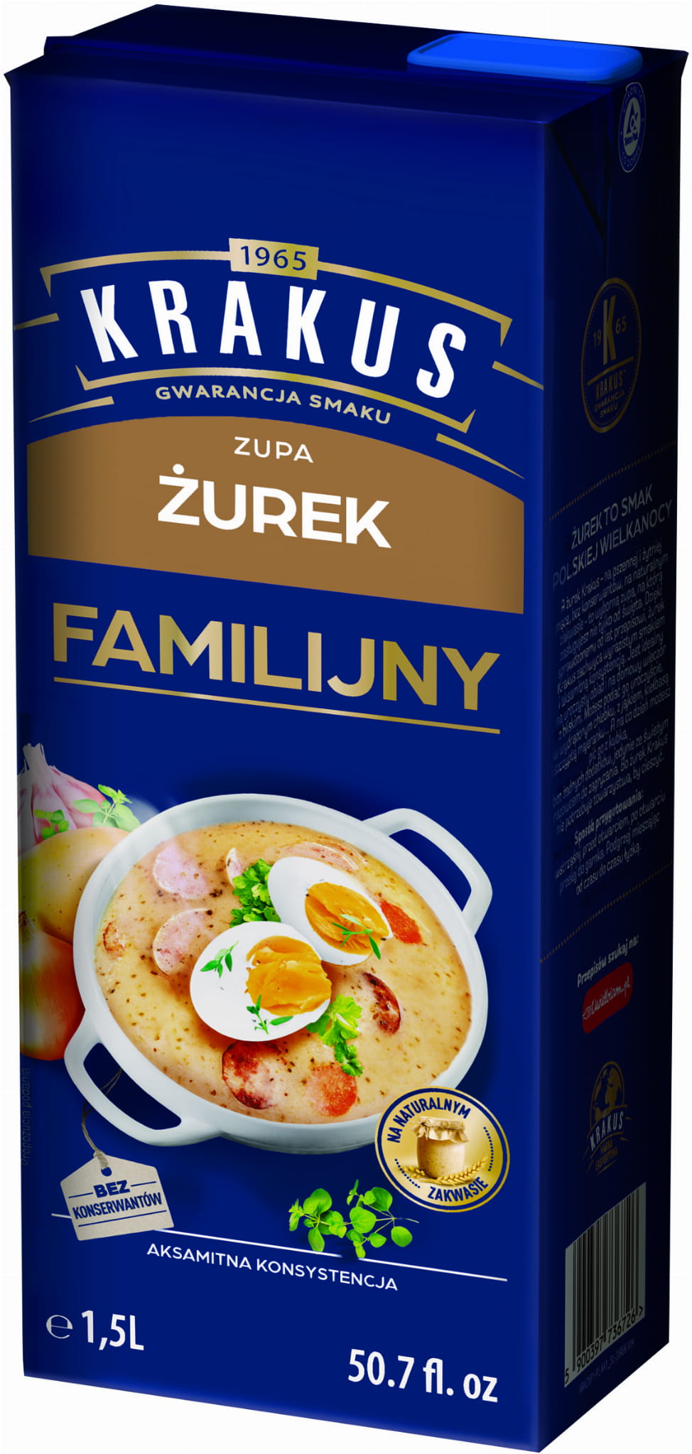 Saure Suppe der Familie Krakus 1,5l